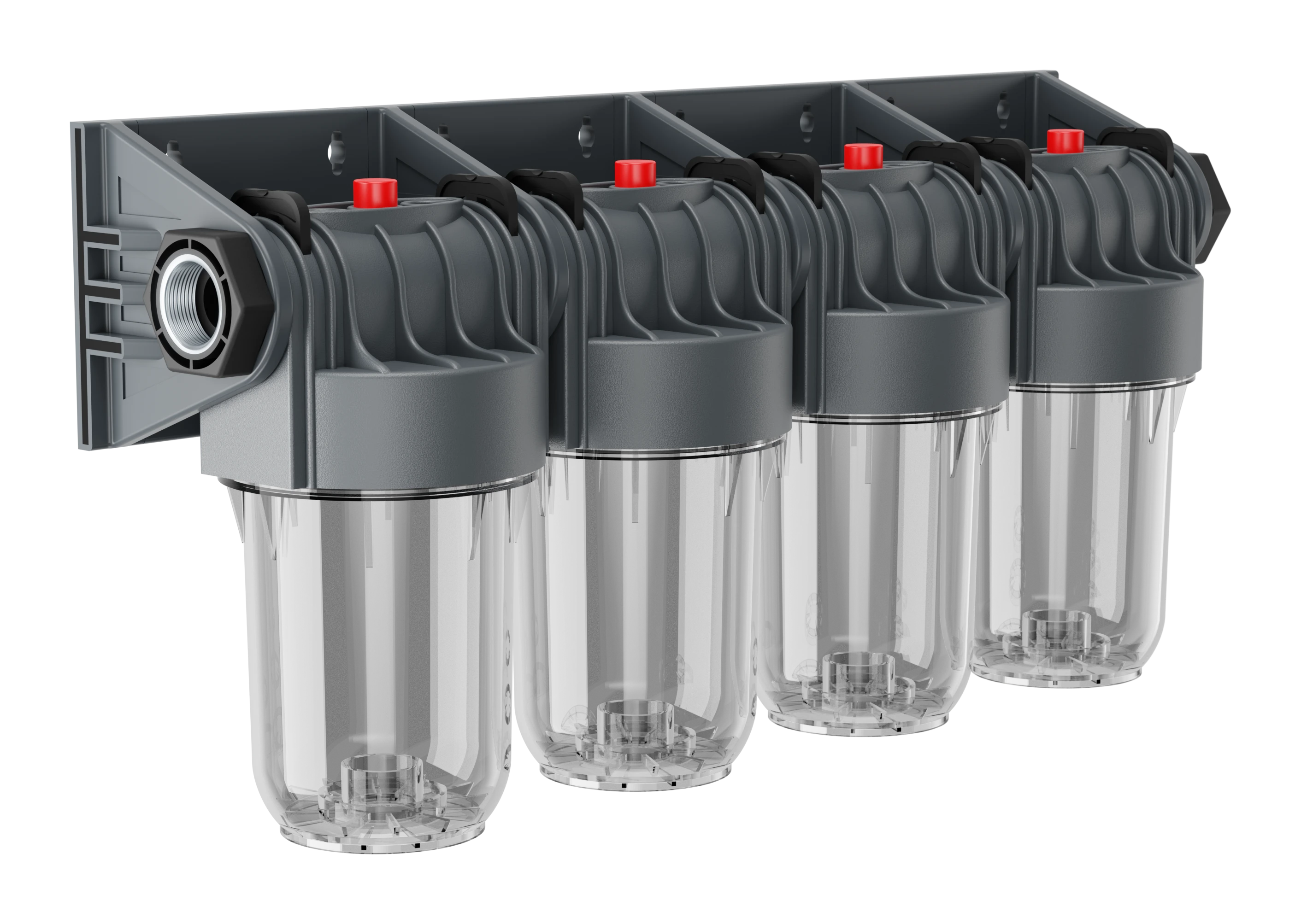 EUROFIL Standard 5" Quad Filter Housing